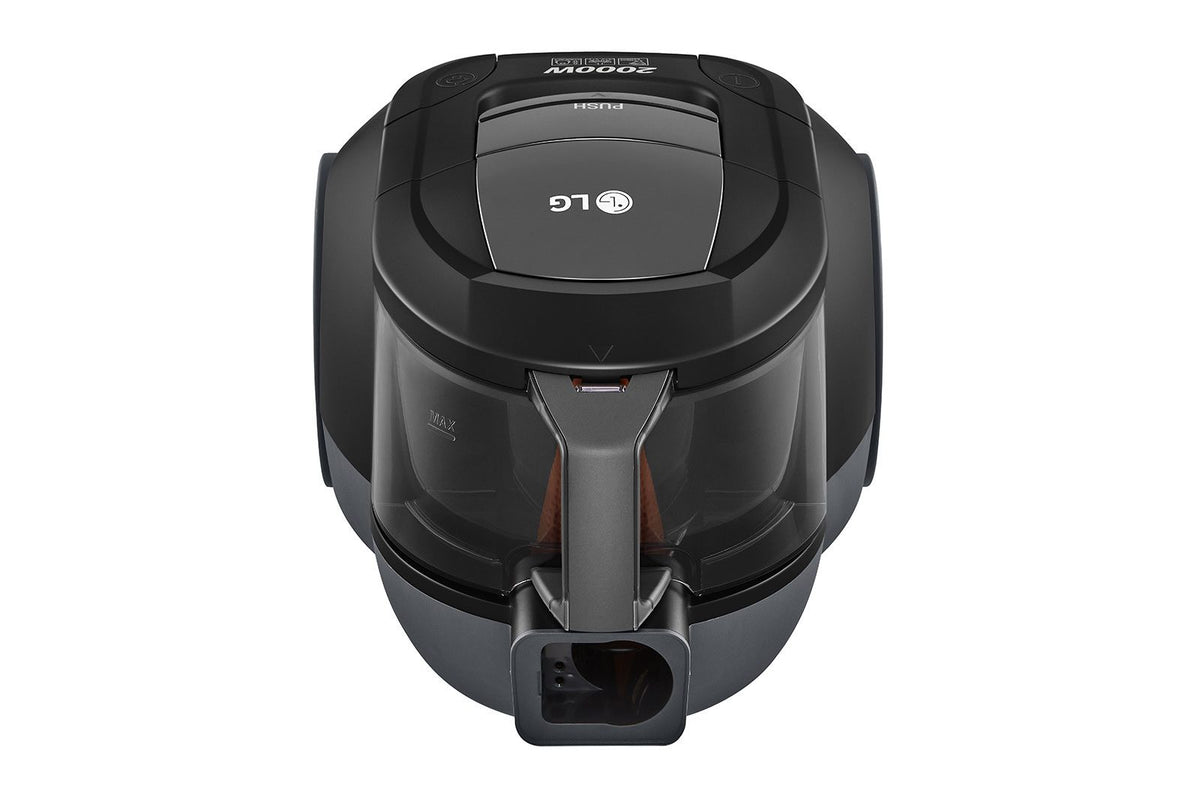 LG Canister Vacuum Cleaner, With Vacuum Filter, Pearl Sparkle Silver