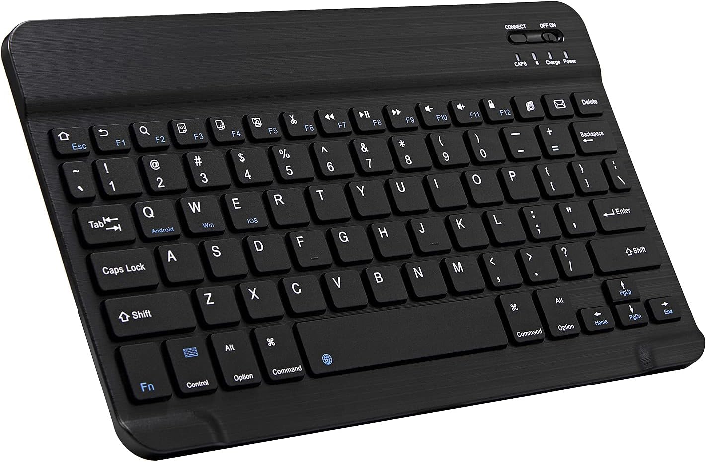 Gbt Ultra-Slim Bluetooth Keyboard, Portable Mini Wireless Keyboard, Rechargeable For Apple