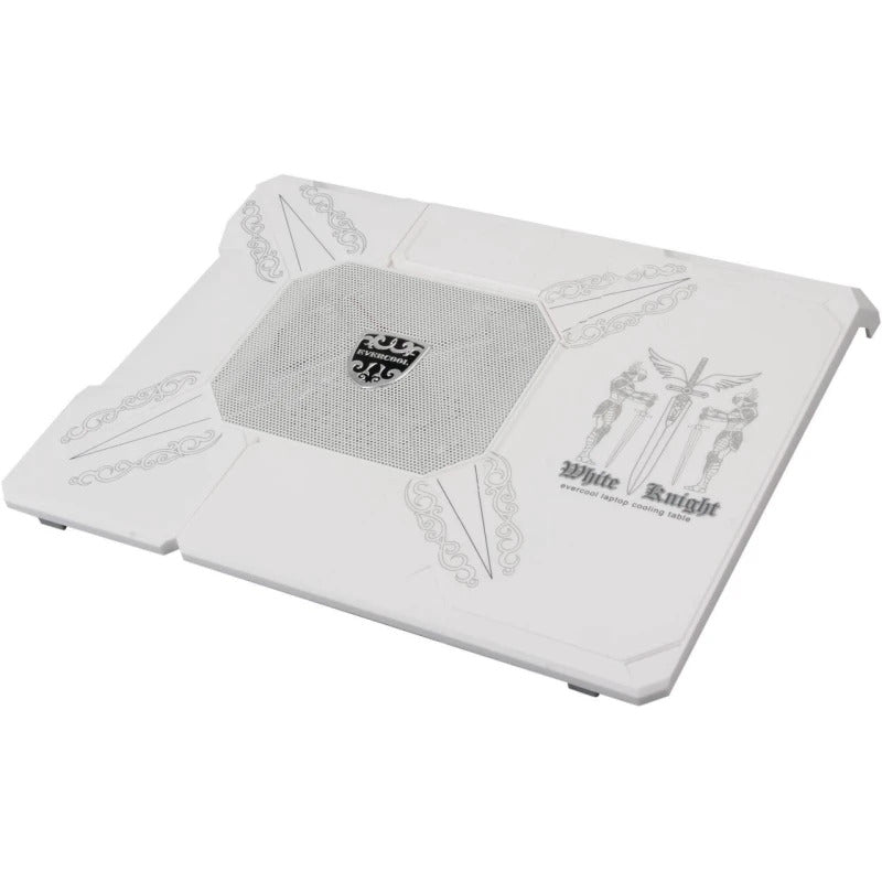 Evercool Laptop Cooler Stand with Retractable, White