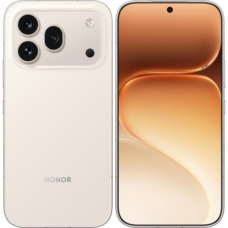 Honor 600 Pro Dual Card Open Market, 12GB & 512GB, 6.6Inch, 7000Mah, Golden White