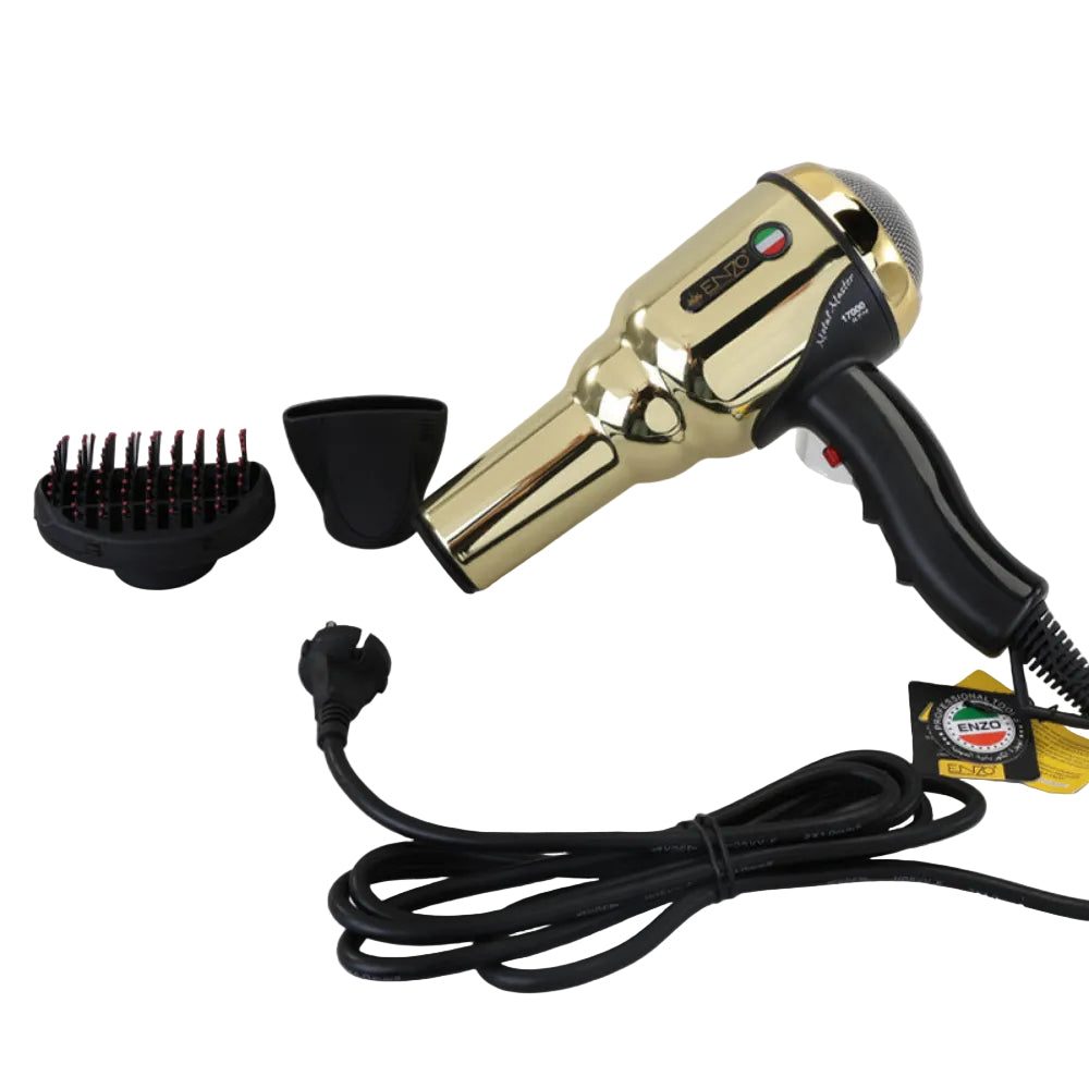 Enzo Hair Dryer, 1800 To 2000Watts, Golden