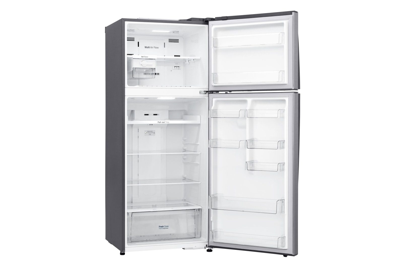 LG Top Mount Refrigerator A++, 471Lit, Smart Inverter, Silver