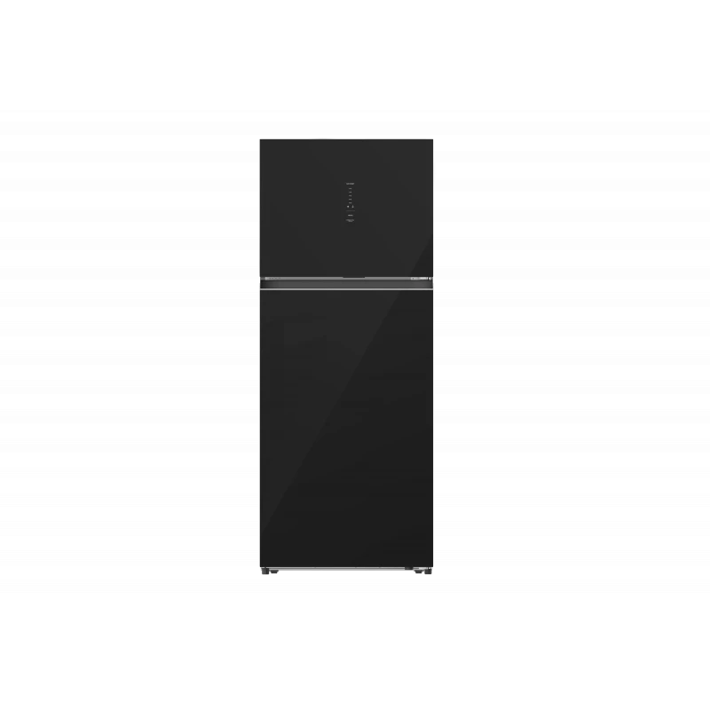 MEC Top Mount Refrigerator A++, No frost, Inverter, Display, Internal handle HI, 448Lit, Black