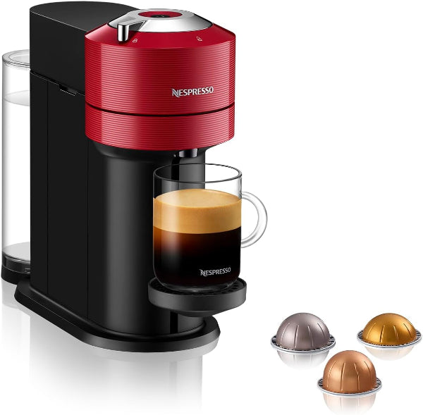Nespresso Coffee Maker Machine Vertuo Next - Cherry Red