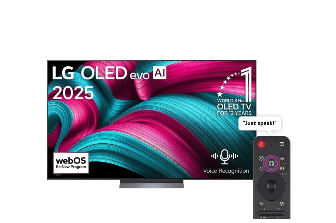 LG OLED TV 65Inch, Smart & 4K, 4HDM & 3USB, Magic Remote