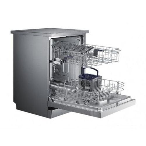 Samsung Free stand Dishwasher, 7Programmes, 13Sets, Silver