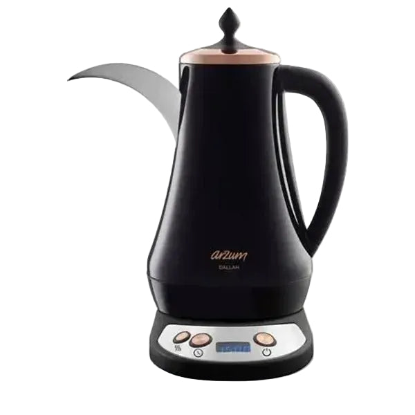 Arzum Dallah Coffee Machine, 1.3Lit, 1300Watts, Black