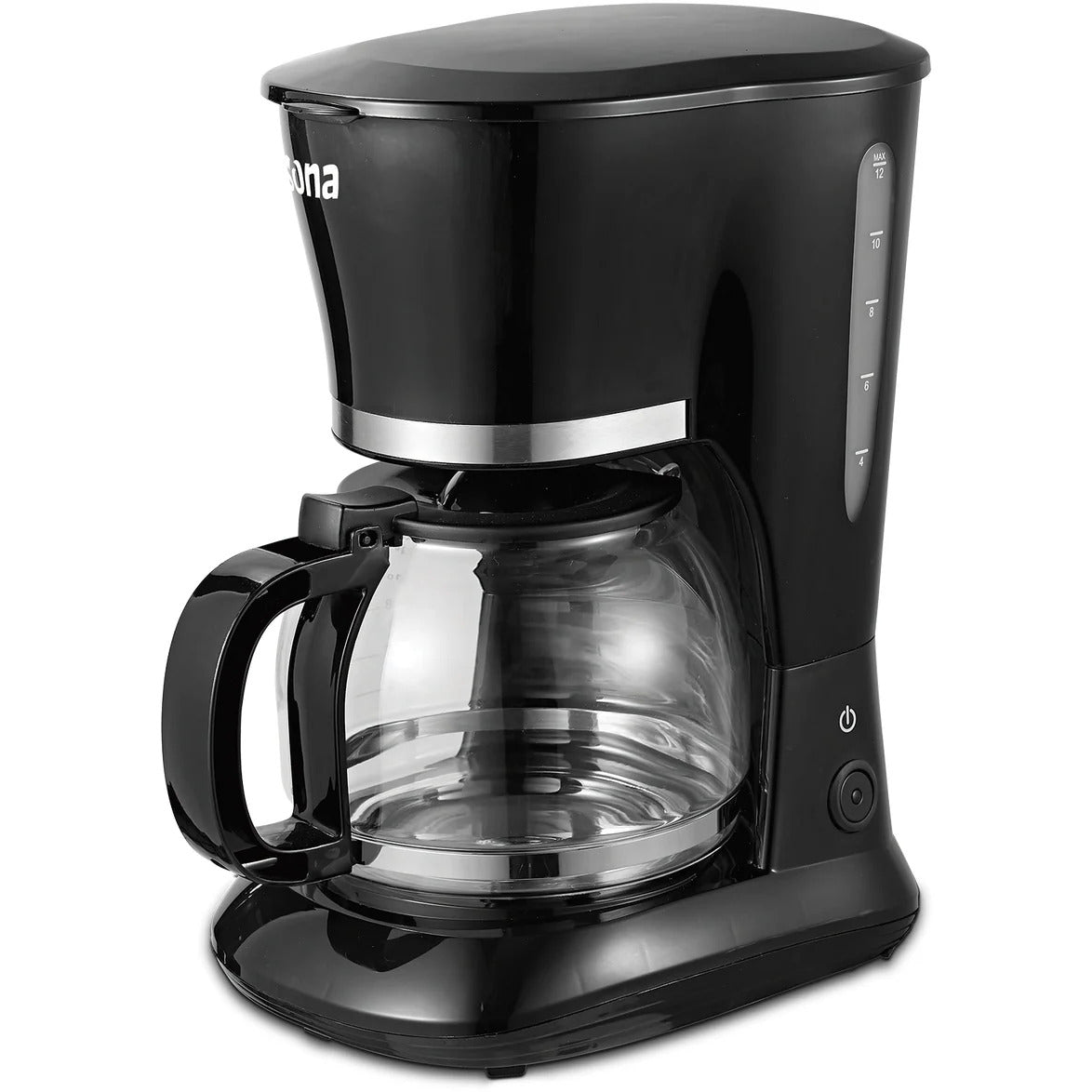 Sona American Coffee Maker, 1Lit, 800Watts, Black