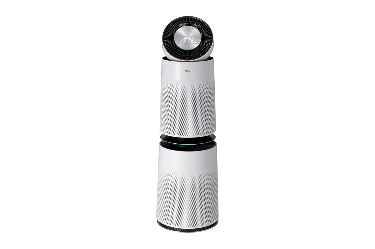LG Air Purifier, Puri Care Double Booster, White