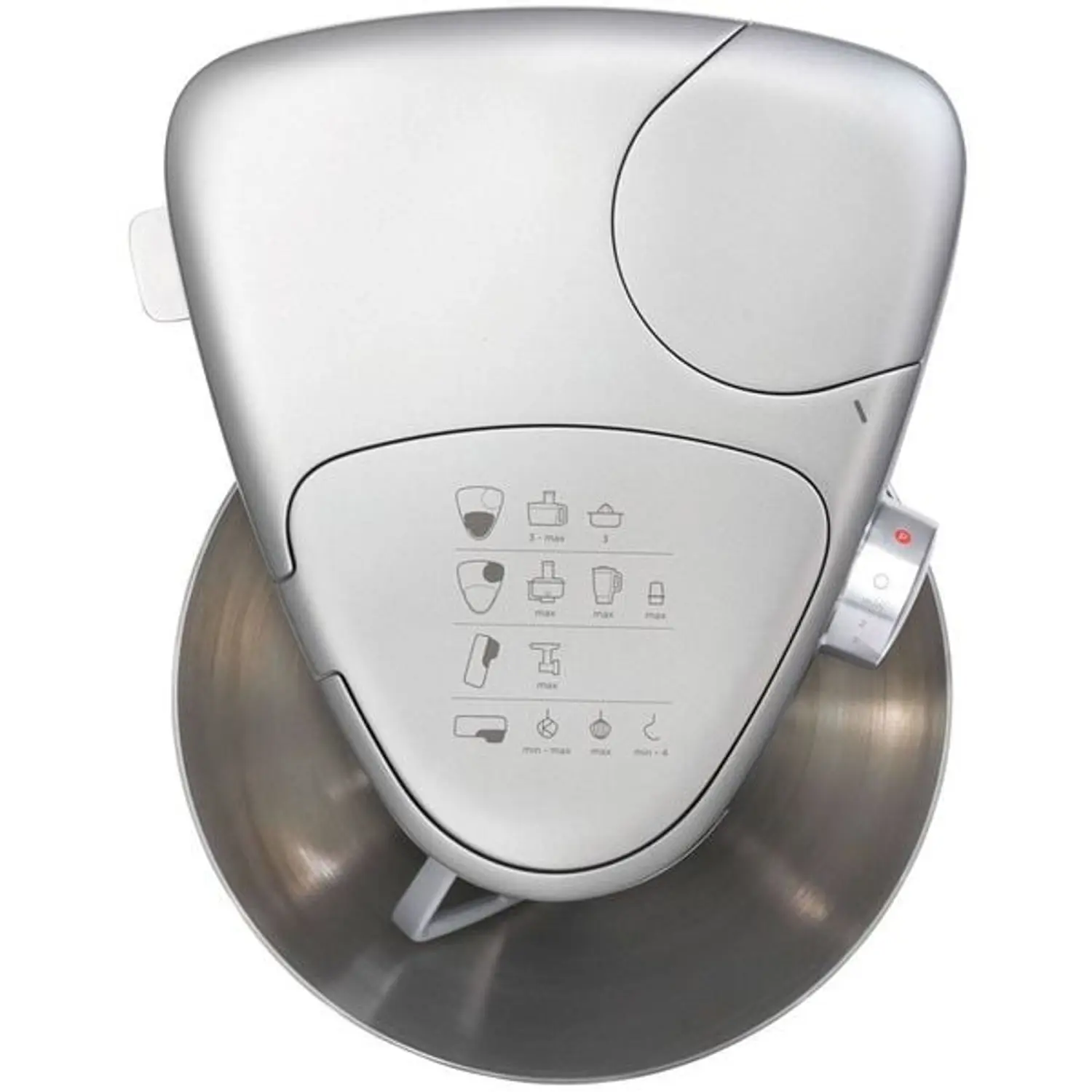 Kenwood Kitchen Mixer, 4.3Lit, 3Pices, 1000Watts, Silver