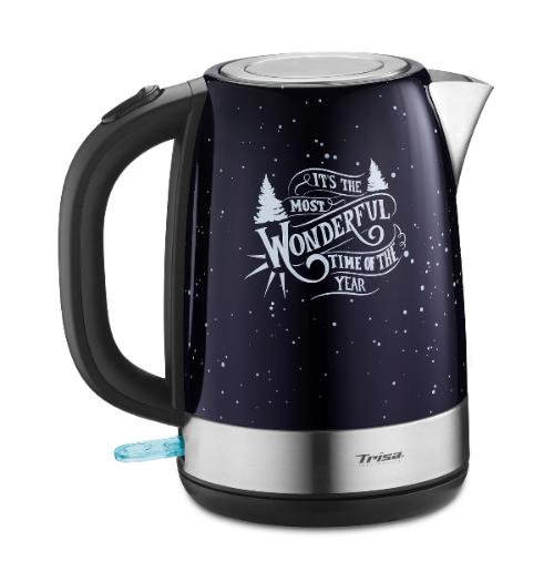 Trisa Electric kettle, 1.7Lit, 2200Watts, X-Mas Nights