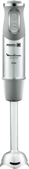 Moulinex Quickchef Lite Chopper, 4Speeds, 0.5L, 1000Watts, Silver