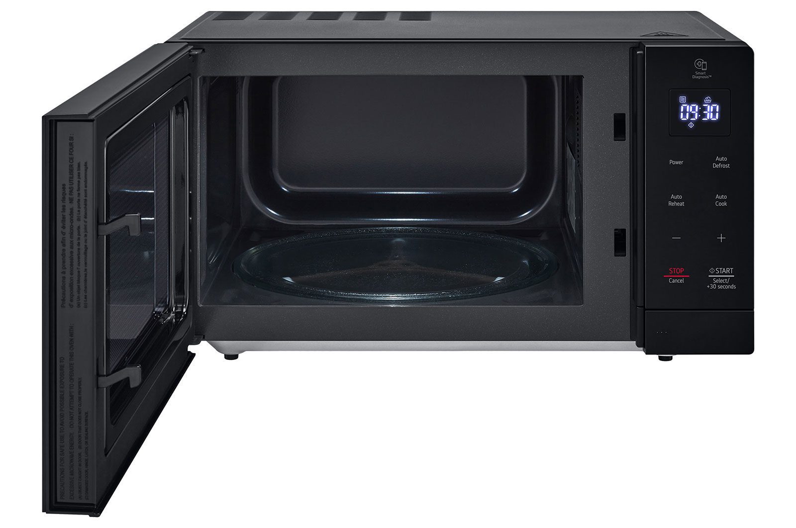 LG Microwave, Easy Clean, LED Lamp, 30Lit, 900Watts, Black