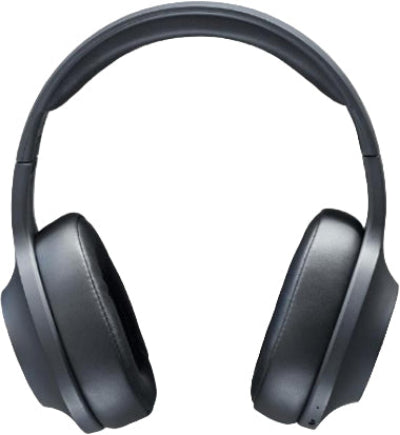 A pair of black Nokia Essential Wireless Headphones with an on-ear design and foldable feature.