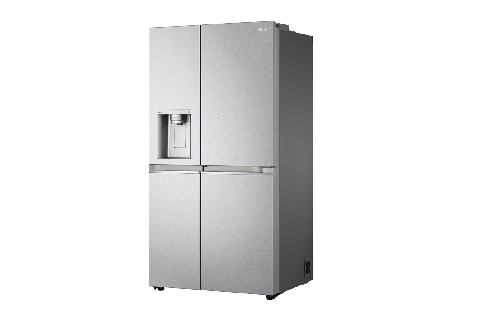 LG Side by Side Refrigerators, 674Lit, Linear Compressor, Door in Door, Silver
