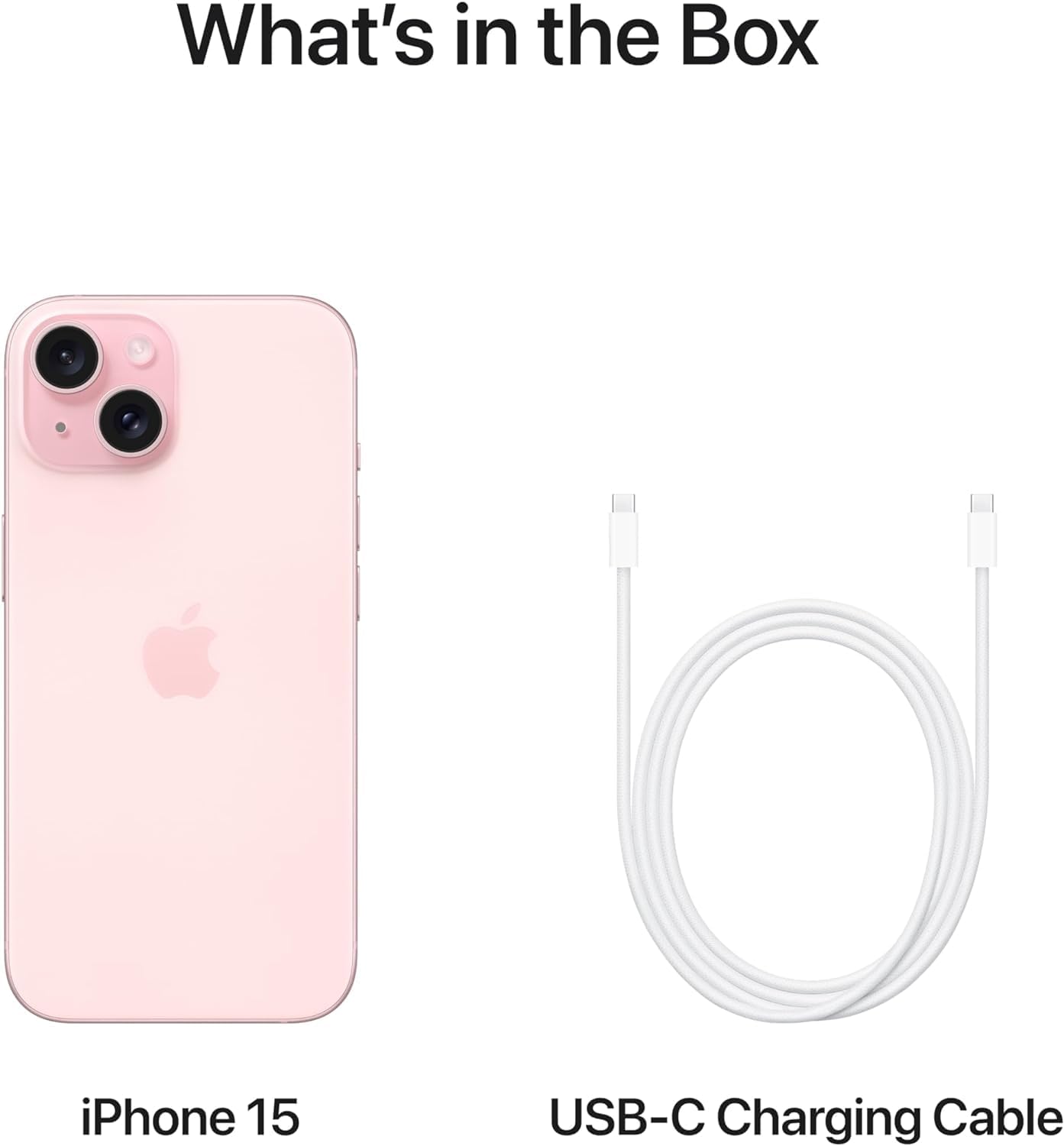 iPhone 15, 128GB, Pink