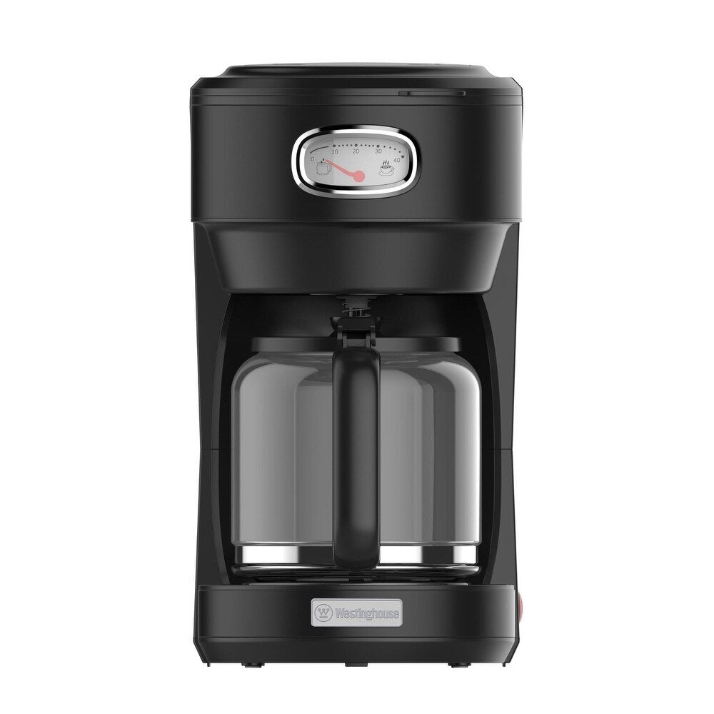 Westinghouse Retro Filter Coffee Maker, 1.5Lit, 1000Watts, Black
