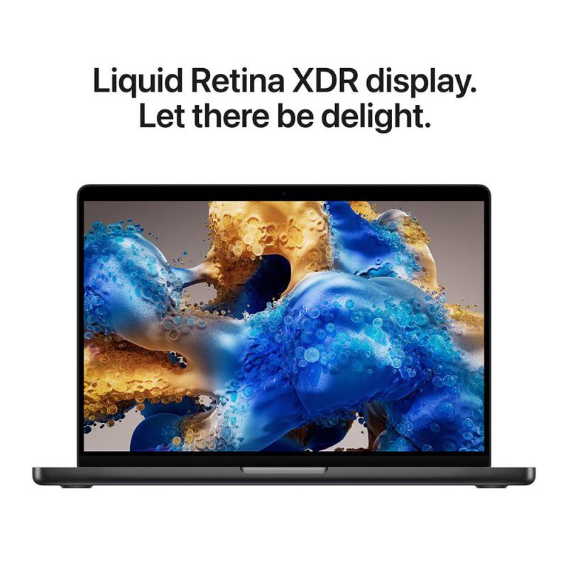 Apple MacBook Pro 14Inch, M5 Pro chip with 15‑Core CPU & 16‑Core GPU, 24GB &1TB SSD, Space Black