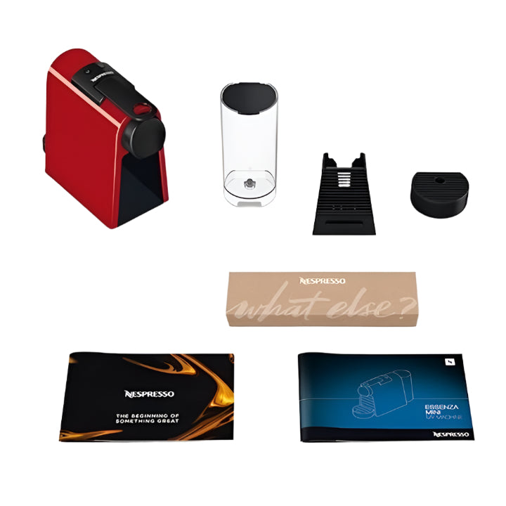 Nespresso Coffee Maker Machine, Essenza Mini D30, No Milk, Red