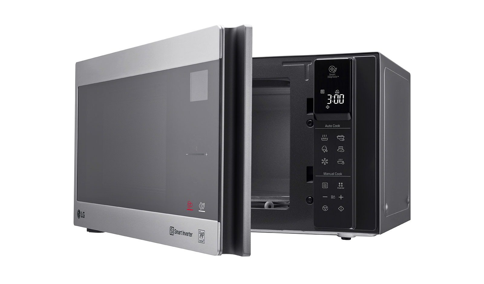 LG Microwave Invert Smart, I Wave, 42Lit, 1200Watts, Noble Silver