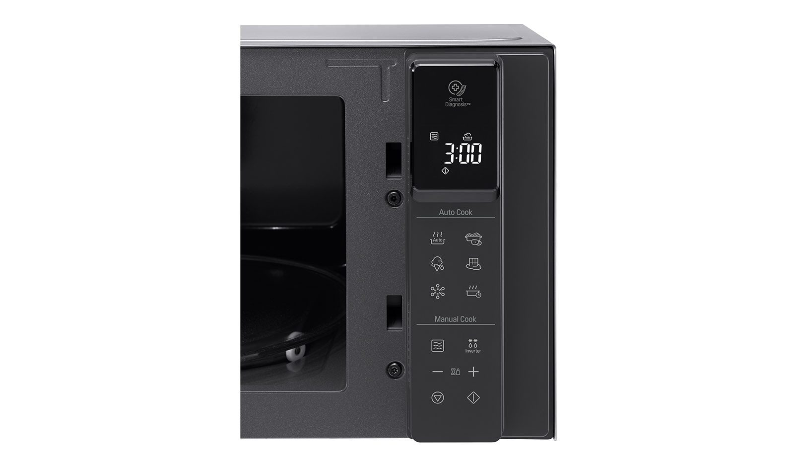 LG Microwave Invert Smart, I Wave, 42Lit, 1200Watts, Noble Silver