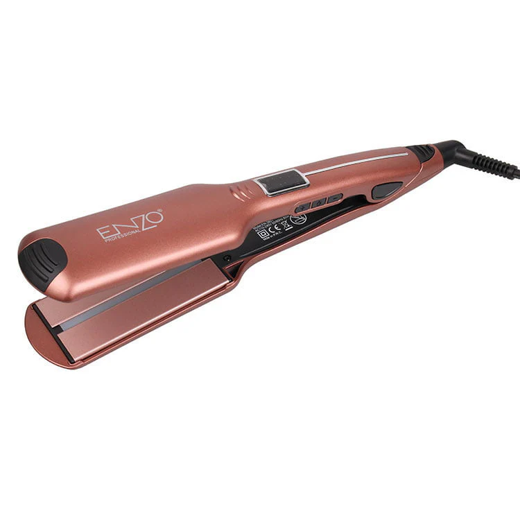 Enzo Hair Straightener Ceramic, Red