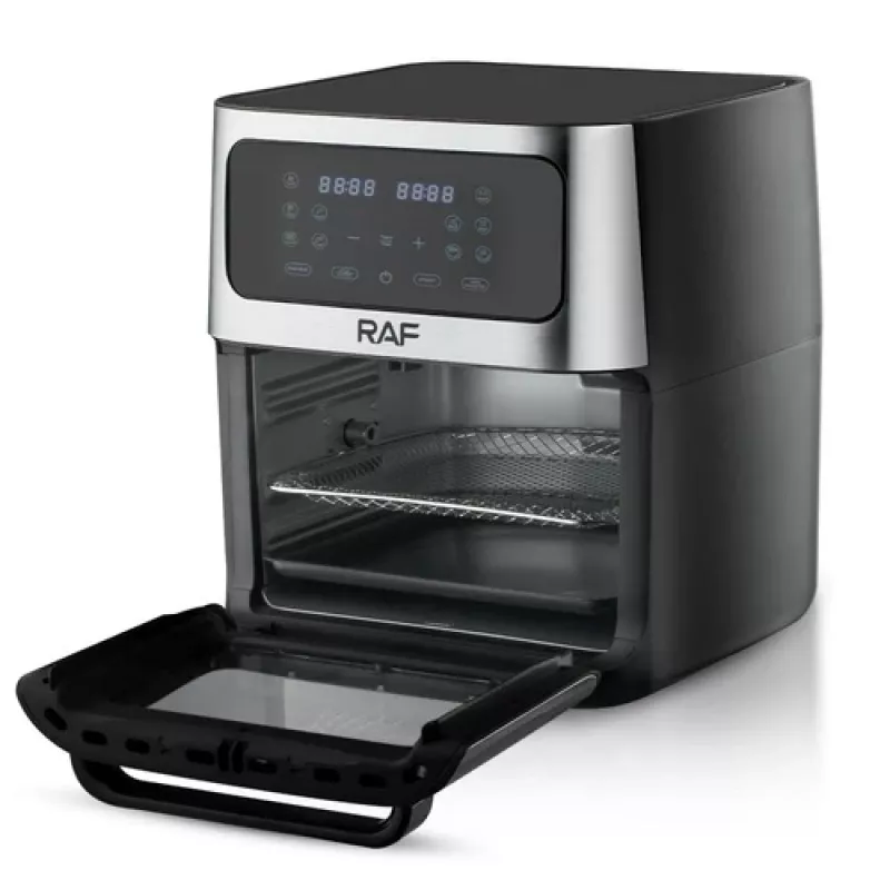 Raf Air Fryer, Temperature 80 To 200C, 14Lit, 1800Watts, Black