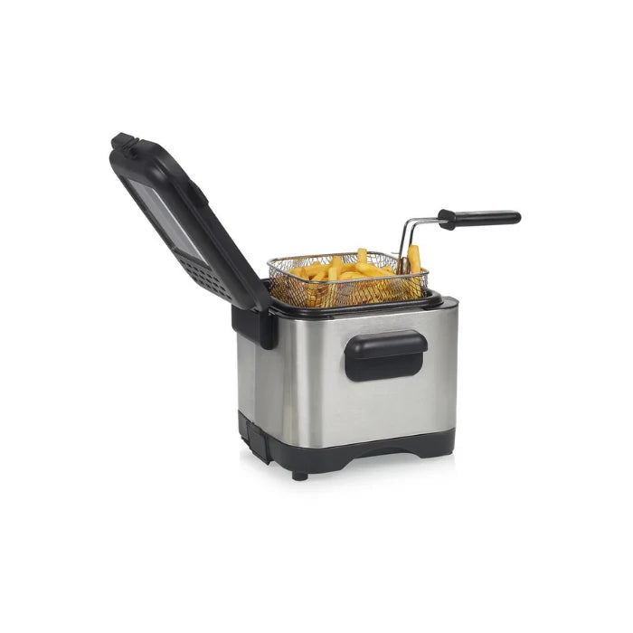 Princess Fryer Mini Fryer, 1.5Lit, 1000Watts, Stainless Steel