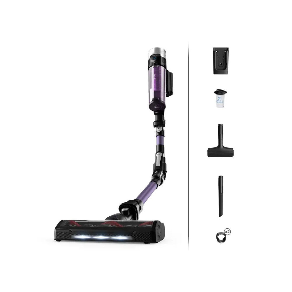 Tefal Upright Cordless Vacuum Cleaner, Take the hassle out of cleaning, 140Watts, Purple