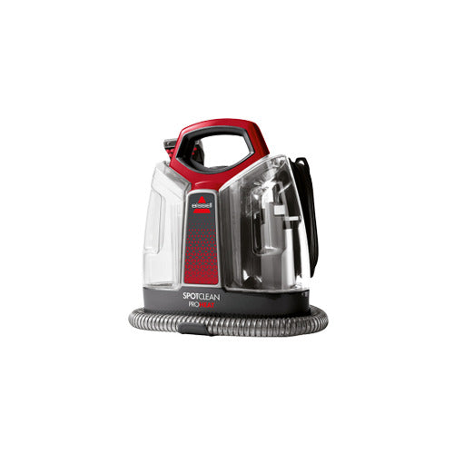 Bissell Canister Vacuum Spot Clean Pro Heatwave, 1600Watts, Black & Red