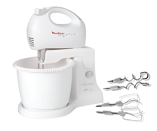 HM615110 / MOULINEX POWER MIX MIXER BOWL 2.4L 500W 500 Watt / 2.4 L / WHITE