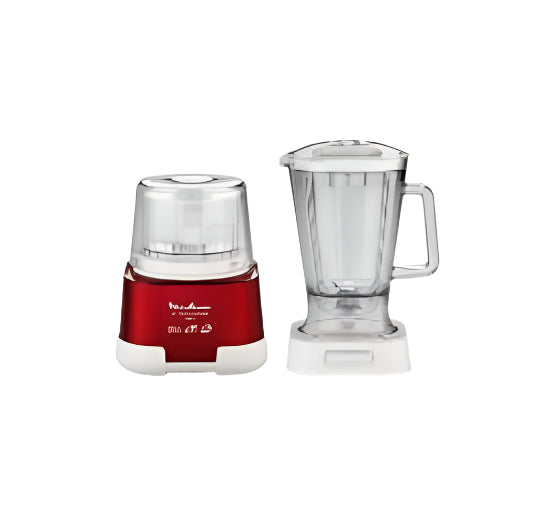 DP805G10 / MOULINEX LA MOULINETTE CHOOPER 0.3 AND BLENDER 1.5L 1000W 1000 Watt / 1.5L / red