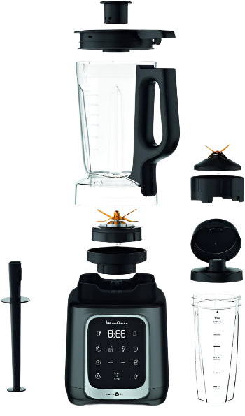 Moulinex Blender Infiny Mix, 1.75Lit, 1600Watts, Black
