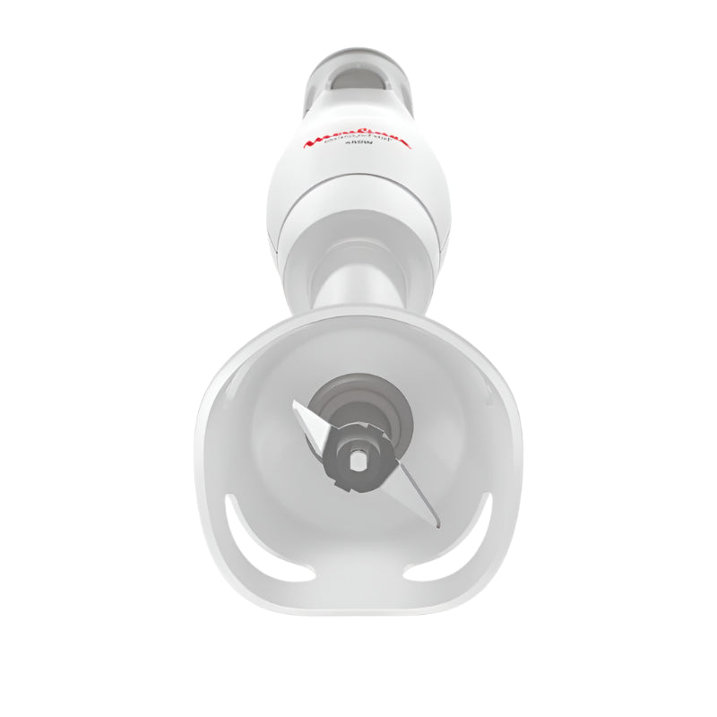 White security camera on a white background