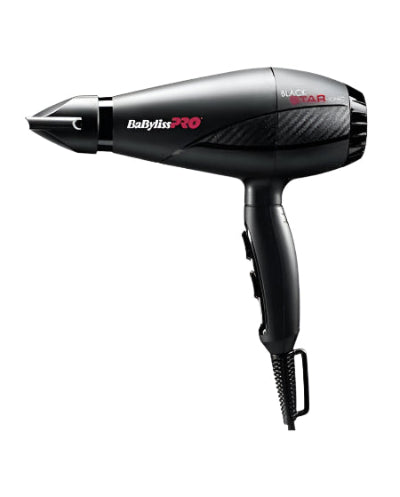 BaBylissPRO hair dryer on a white background