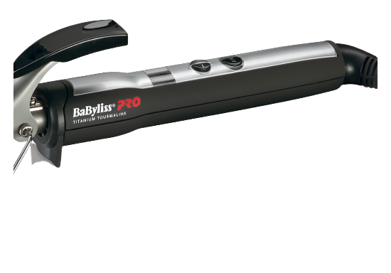 BaByliss Pro hair straightener on a white background