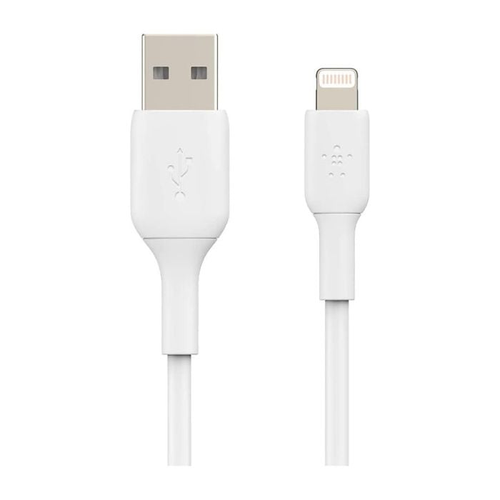 Belkin Boost Charge USB-A to Lightning Cable, 1Mm, White