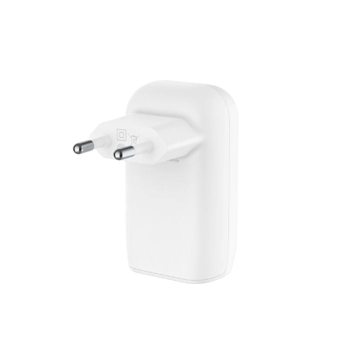 Belkin Wall Charger With PPS, 67Watts, Triple USB-C Ports PD, 25W & 20W & 20W, White