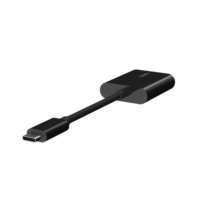Belkin Connect USB-C Audio + USB-C Charge Adapter, Supports Fast Charging up to 60Watts