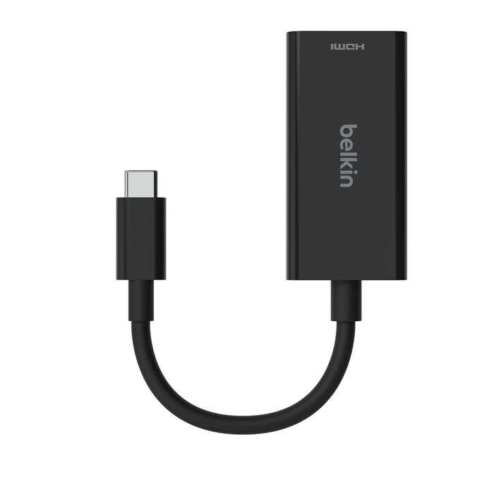 Belkin Connect USB-C TO HDMI 2.1 Adapter, Supports up to 8K @60Hz and 4K @144Hz