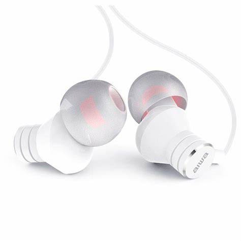 Aiwa Earphones with Microphone Type-C, White