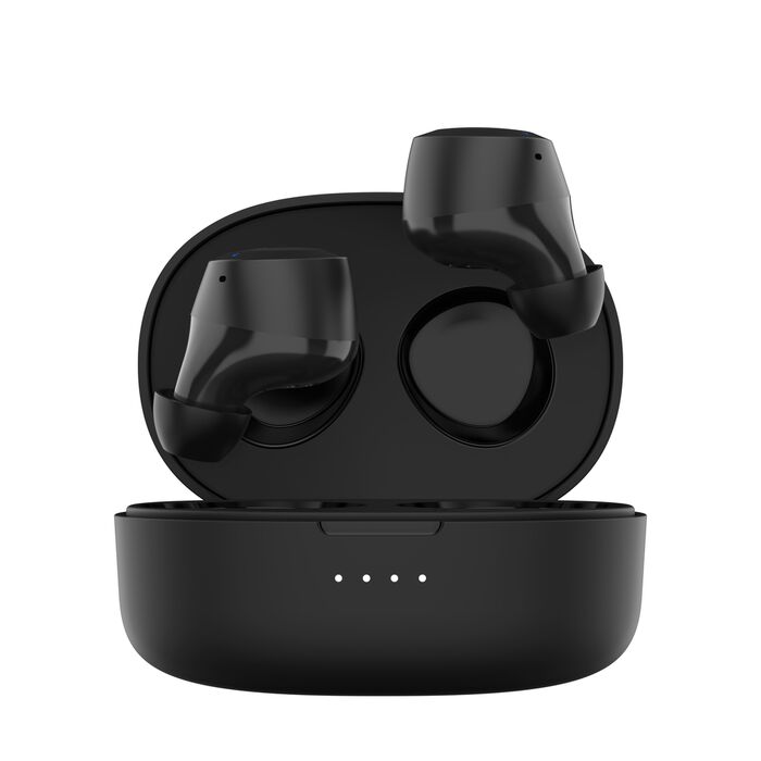 Belkin Sound Form Bolt True Earbuds, Wireless, Black