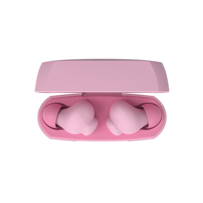 Belkin Sound Form Nano V2 True Earbuds for Kids, Wireless, Pink
