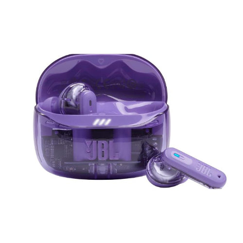 JBL In Ear headphones, Active Noise Cancellation, Ghost Purple