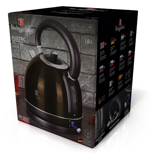 Berlinger Haus Kettle, 1.8Lit, 2200Watts, Carbon