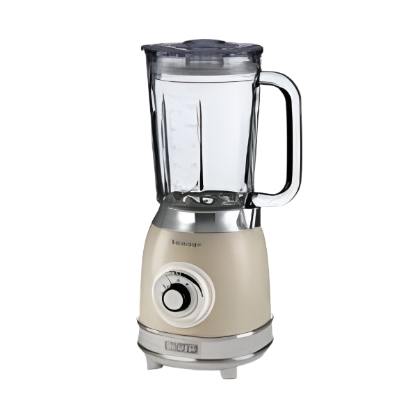 583/03/Ariete Blender 1000W,1.5L,4stainless steel blades,4 speeds+Pulse button,Glass jar,Beige colou 1000 / 1.5L / 5