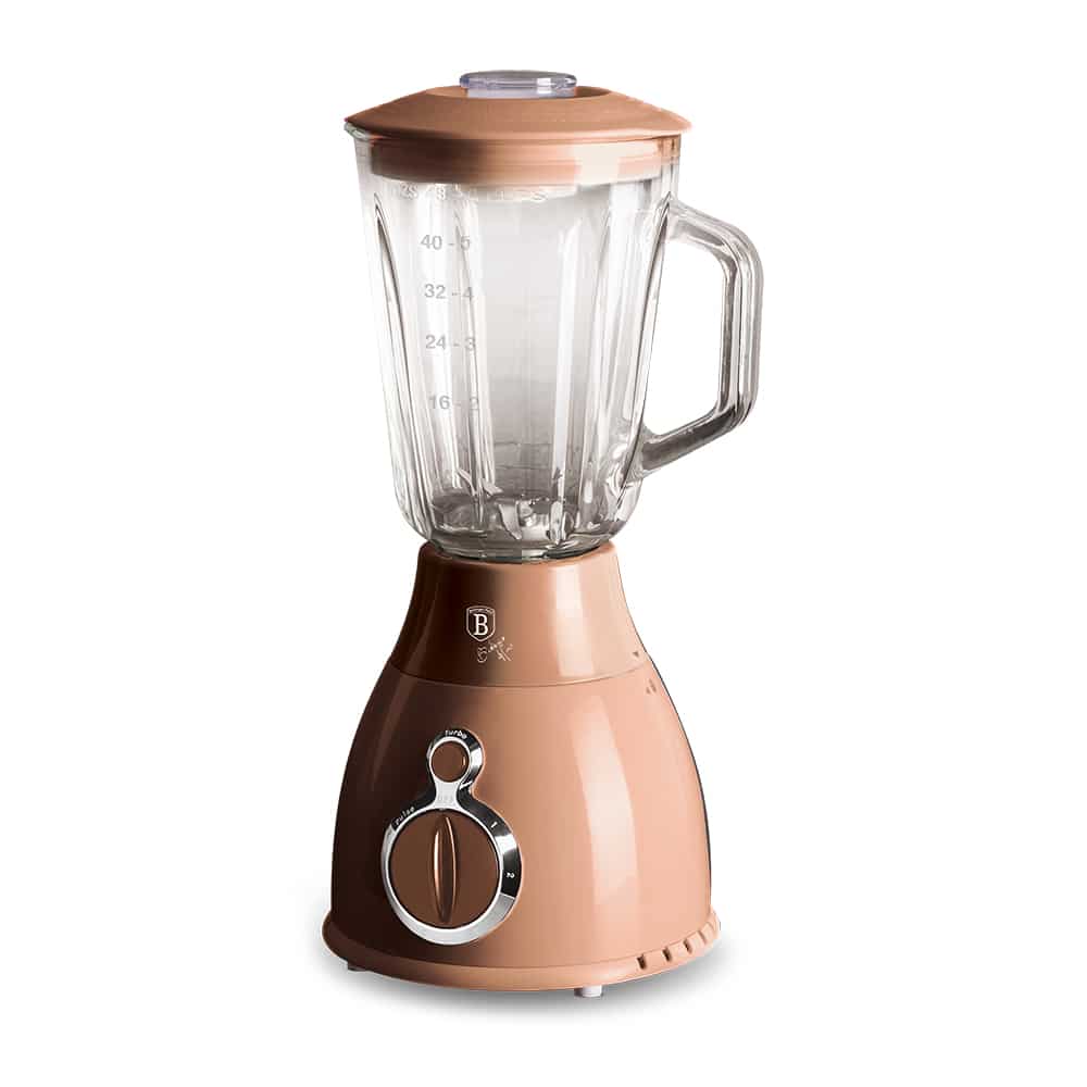 Berlinger Haus Blender 2speed & Pulse, Class Jar, 1.5 Lit, 600 Watts, Biege