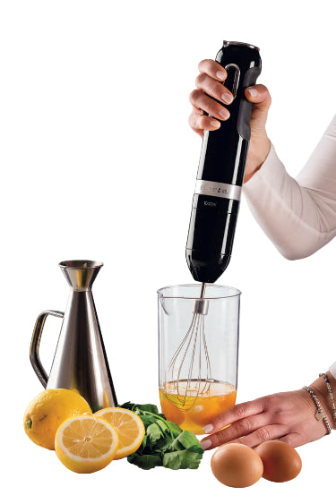 Ariete Hand Blender, 4Blades, 10Speeds, 1000Watts, Black
