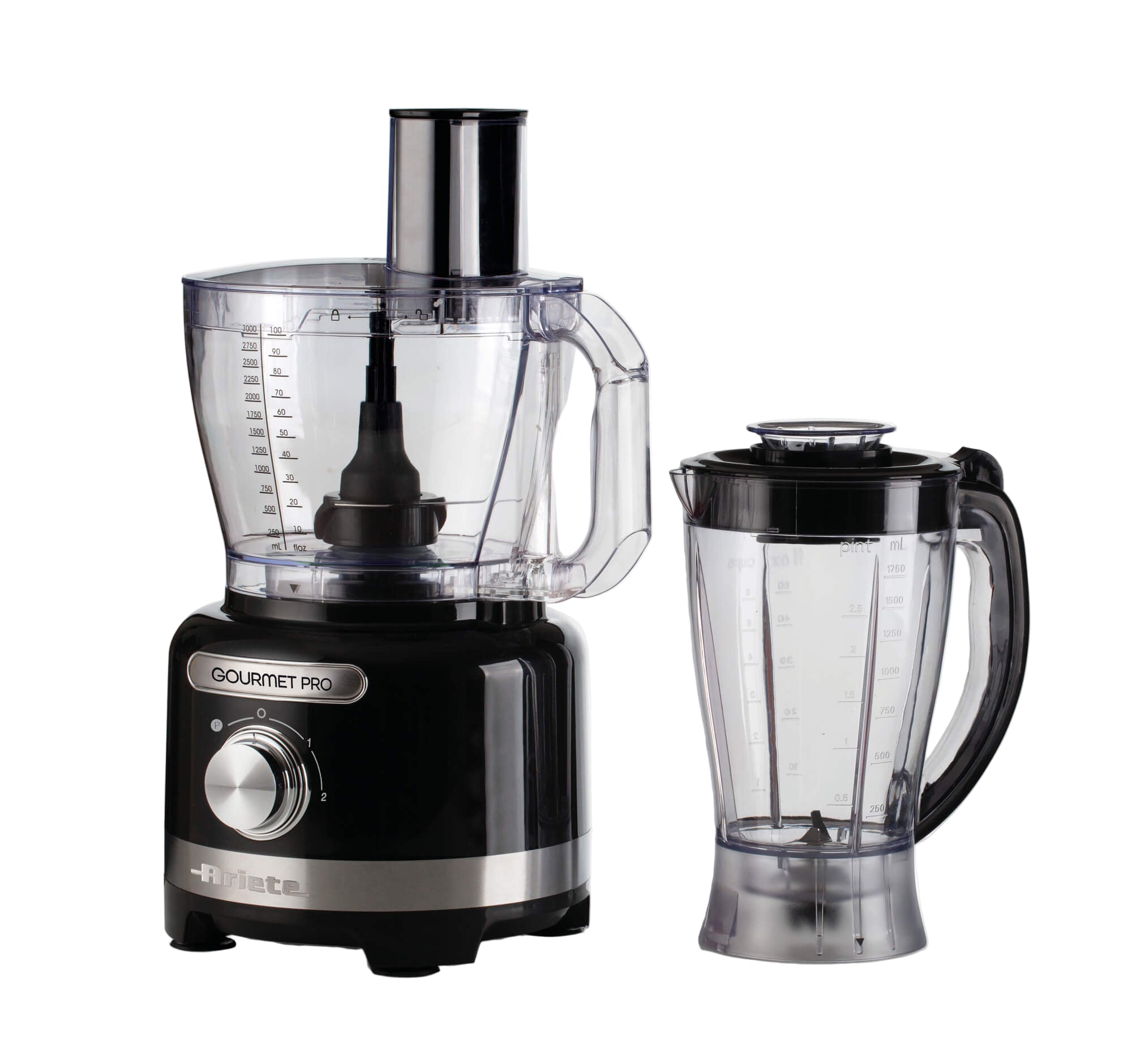 Ariete Food Processor, 3Lit, 1000Watts, Black