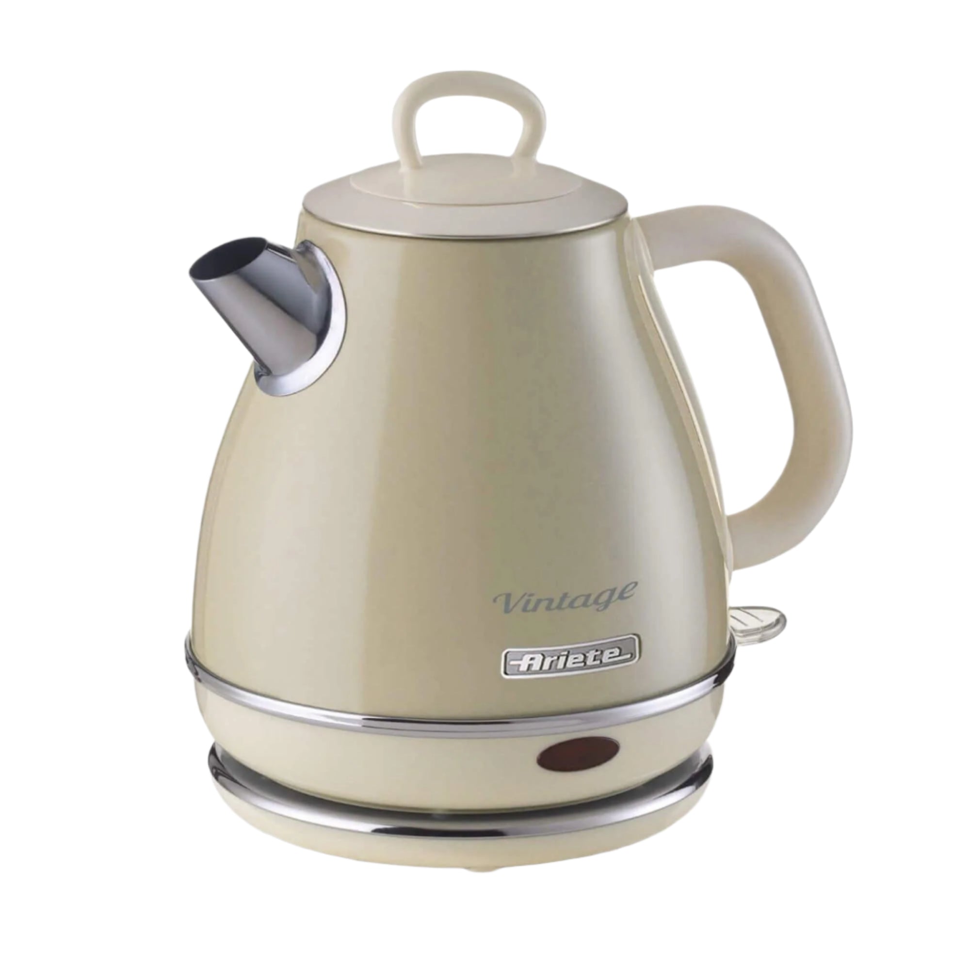 2868/03/Ariete Kettle 1630W,Capacity 1L, Rotating base 360°,Auto-shut off,Beige BEIGE / 1 L